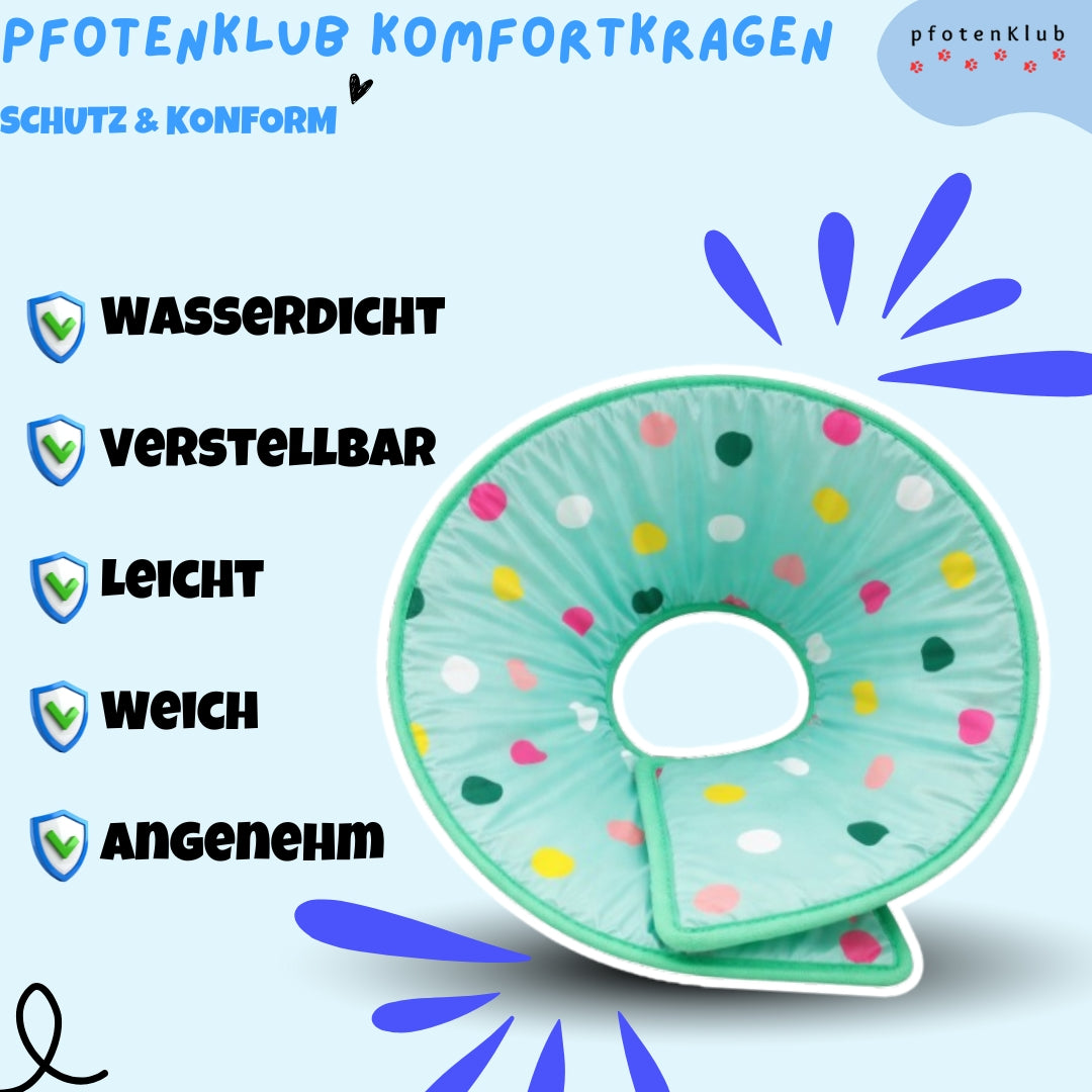 Pfotenklub Komfortkragen für Hunde & Katzen
